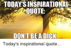 todaysinspirationals-quote-dont-be-a-dick-todays-inspirational-quote-960537.png