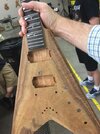 me holding Dave Mustanes guitar.jpg me holding Dave Mustanes guitar.jpg