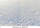word-welcome-written-on-snow-260nw-284439170.jpg