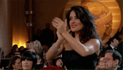 Salna-Hayek-Claps-At-The-Golden-Globes-Awards-2014.gif