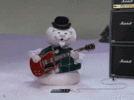 Guitar Snowman.gif