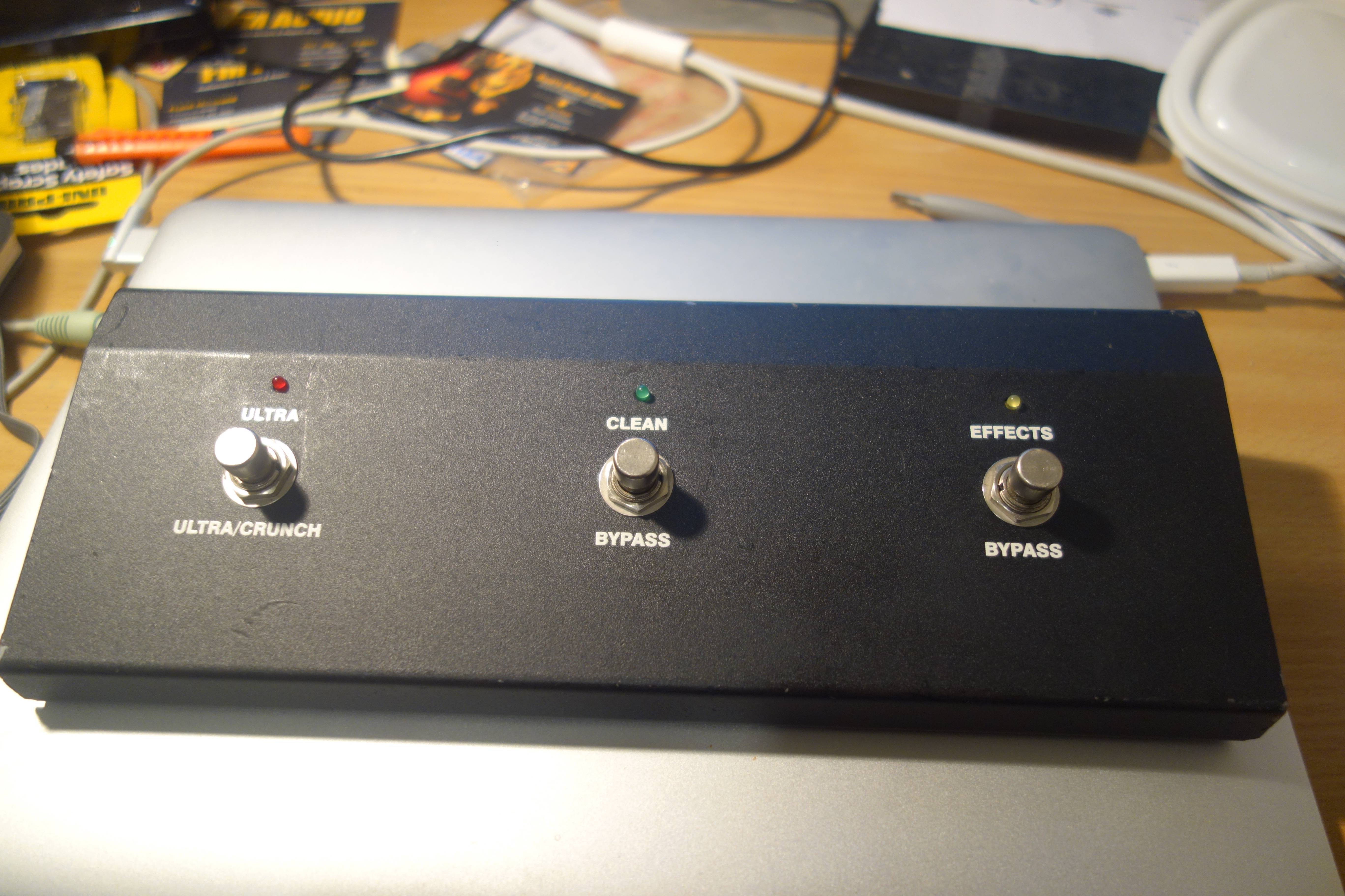 Peavey 3 Button Footswitches 5150 Ii 6505 6534 Xxx Jsx Xxx Ii 3120 The Tone Rooms