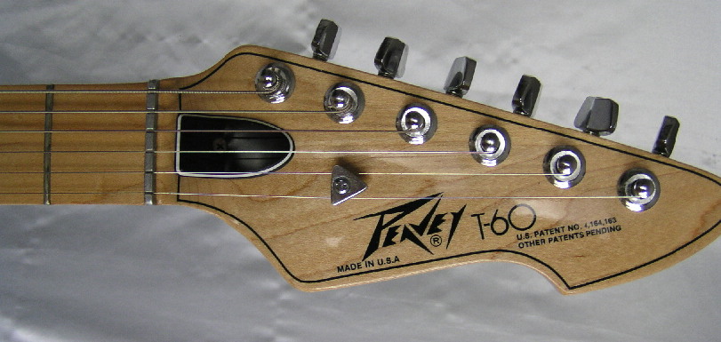 Image result for Picture of peavey guitar headstock