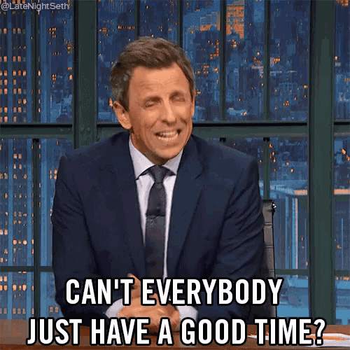 seth-meyers-cant-everybody-just-have-a-good-time.gif