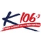K 106.3 - CHKS-FM Logo