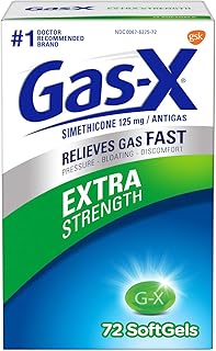 Gas X Gas Relief Extra Strength Gels, 72 count