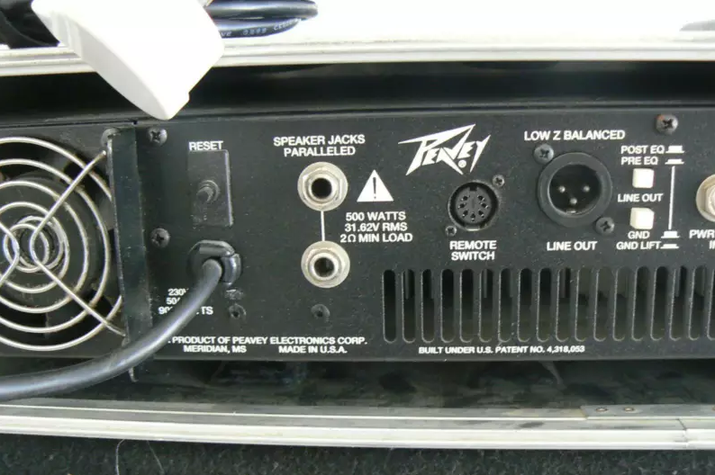 PEAVEY T-MAX TWO CHANNEL BASS SYSTEM ベースヘッドアンプ 動作
