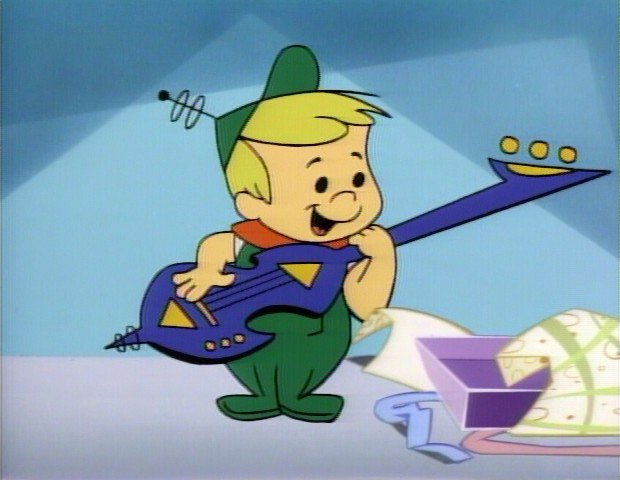 Image result for picture of george jetson with guitar